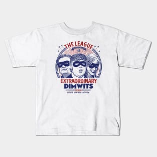 The League of Extraordinary Dimwits Kids T-Shirt